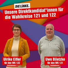 Direktkandidaten Wahlkreis 121 & 122